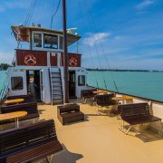 Helka nosztalgiahajó fedélzet