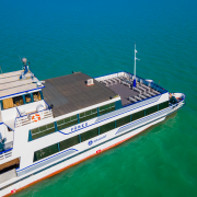 Füred katamarán a Balatonon