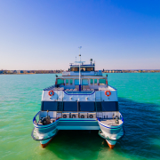 Füred katamarán a Balatonon