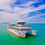 Siófok katamarán a Balatonon