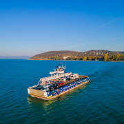 Széchenyi István komp a Balatonon