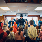 Halloween gyerekhajó a Badacsony katamaránon