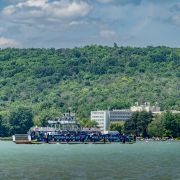 Széchenyi István komp a Balatonon