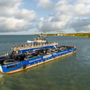 Széchényi István komp a Balatonon