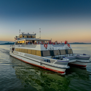 Füred katamarán a Balatonon