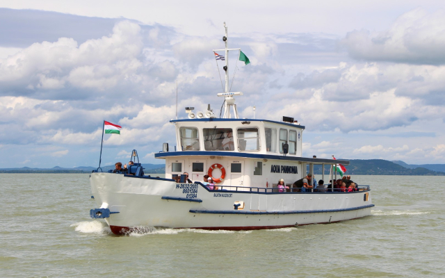 Aqua Pannonia ms. a Balatonon