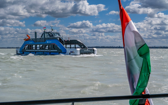 Komp a Balatonon