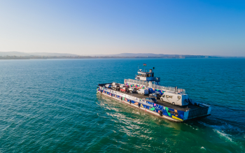 Széchenyi István komp a Balatonon