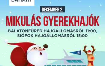 Mikulás hajó grafikai rajz