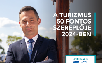 Veigl Gábor a turizmus top50 legfontosabb szereplői közt