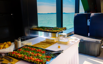 Catering szolgáltatás a hajón