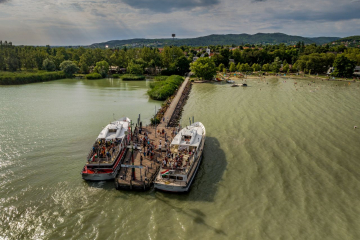 Balatongyörök hajókikötő